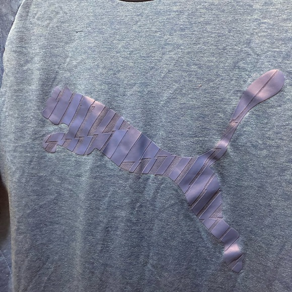 Puma t-shirt blue active tee - Picture 2 of 4